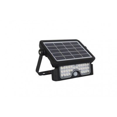 Aplique LED Solar 5W, IP65, con detector de movimiento activado 8521N